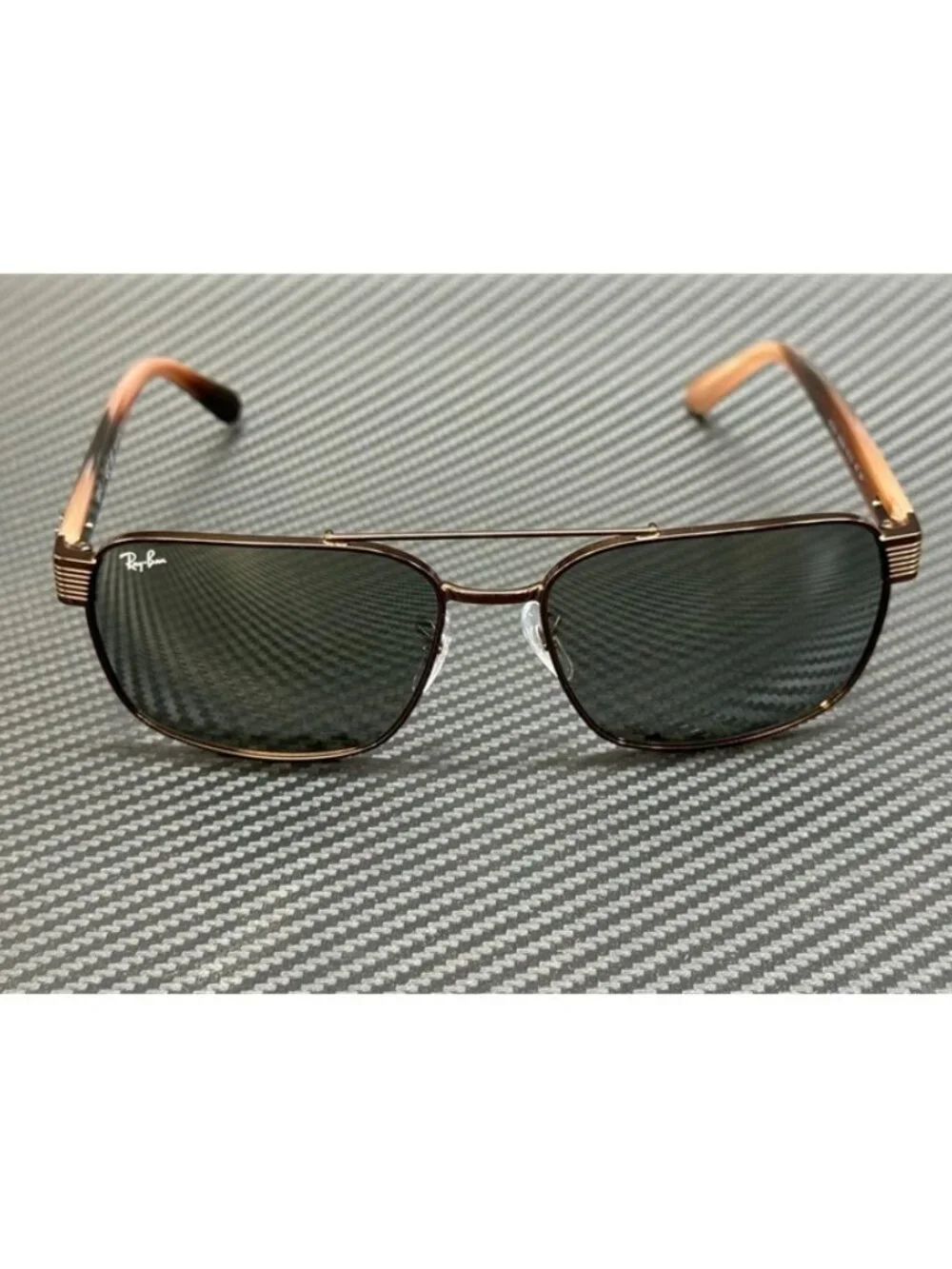 New Ray-Ban Men Copper (Note that color pattern may differ) Sunglasses 58-17-145
